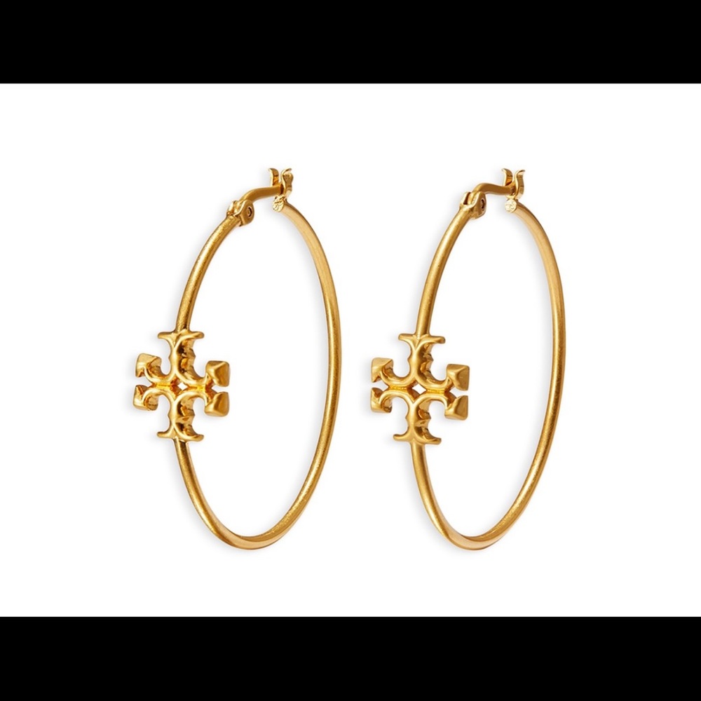 Tory Burch Kira Hoop Earrings